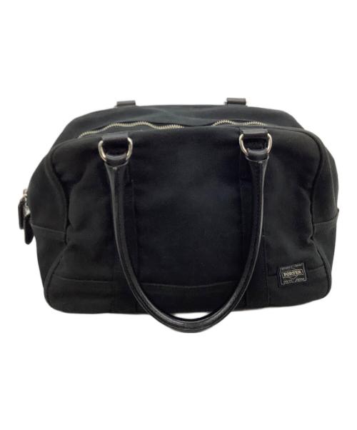 PORTER（ポーター）PORTER (ポーター) FABRICK (ファブリック) ミニボストンバッグ ブラックの古着・服飾アイテム