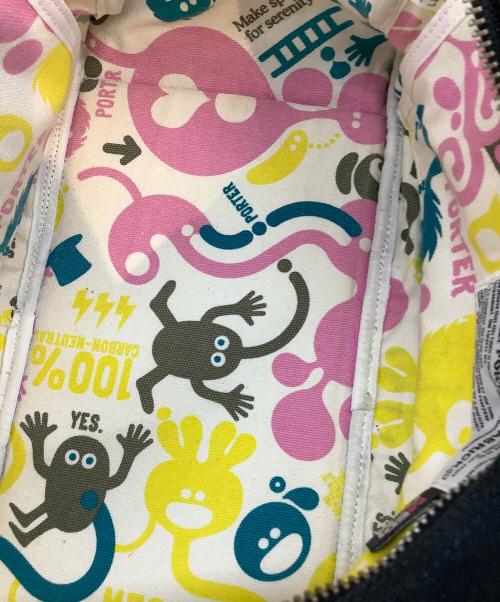 PORTER（ポーター）PORTER (ポーター) FABRICK (ファブリック) ミニボストンバッグ ブラックの古着・服飾アイテム