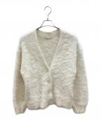 anuansアニュアンス）の古着「厚手カーディガン　スーリーアルパカニットカーディガン」｜ホワイト