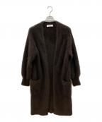 Loulou Willoughbyルルウィルビー）の古着「厚手カーディガン」｜ブラウン