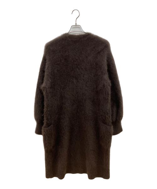 Loulou Willoughby（ルルウィルビー）Loulou Willoughby (ルルウィルビー) 厚手カーディガン ブラウン サイズ:2の古着・服飾アイテム