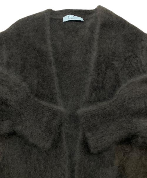 Loulou Willoughby（ルルウィルビー）Loulou Willoughby (ルルウィルビー) 厚手カーディガン ブラウン サイズ:2の古着・服飾アイテム