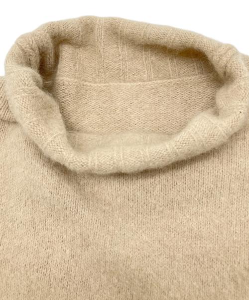 anuans（アニュアンス）anuans (アニュアンス) 厚手ニット ベージュ サイズ:Fの古着・服飾アイテム