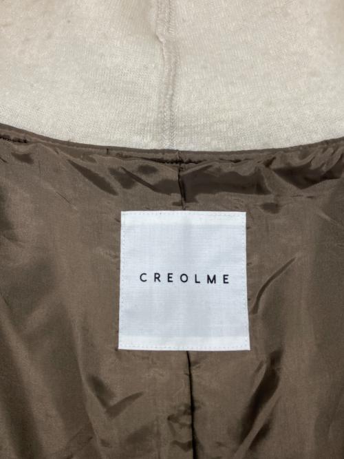 CREOLME（クレオルム）CREOLME (クレオルム) コート ブラウン サイズ:Sの古着・服飾アイテム