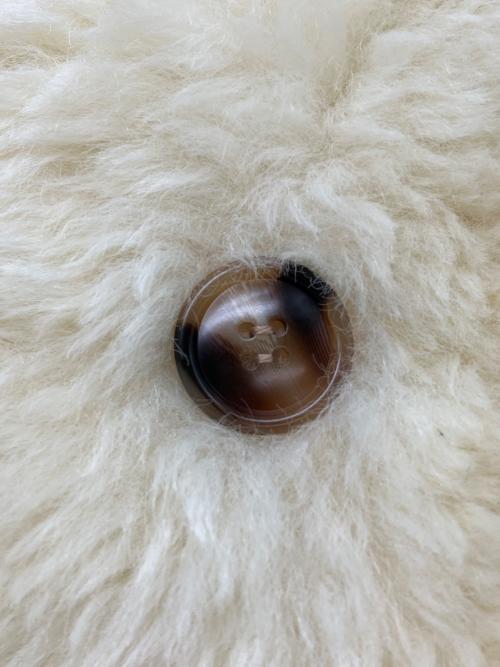 Sea Room lynn（シールームリン）Sea Room lynn (シールームリン) ファーノーカラージャケット ホワイト サイズ:FREEの古着・服飾アイテム