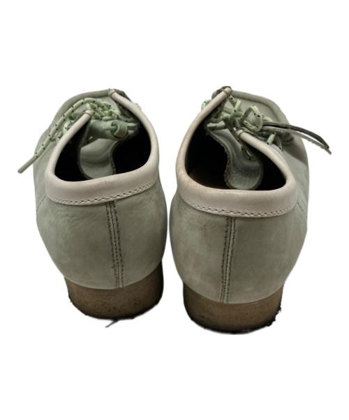 CLARKS（クラークス）CLARKS (クラークス) ワラビーシューズ ライトグリーン サイズ:26.5の古着・服飾アイテム