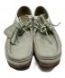 CLARKS (クラークス) ワラビーシューズ ライトグリーン サイズ:26.5：5000円