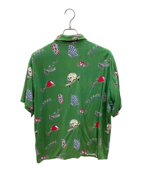 X-LARGE（エクストララージ）X-LARGE (エクストララージ) 半袖シャツ グリーン サイズ:Lの古着・服飾アイテム