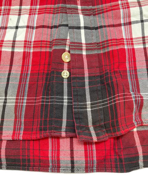 CHAPS RALPH LAUREN（チャップス ラルフローレン）CHAPS RALPH LAUREN (チャップス ラルフローレン) 80sチェックBDシャツ　古着 レッド×ブラック サイズ:Lの古着・服飾アイテム