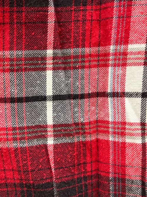 CHAPS RALPH LAUREN（チャップス ラルフローレン）CHAPS RALPH LAUREN (チャップス ラルフローレン) 80sチェックBDシャツ　古着 レッド×ブラック サイズ:Lの古着・服飾アイテム