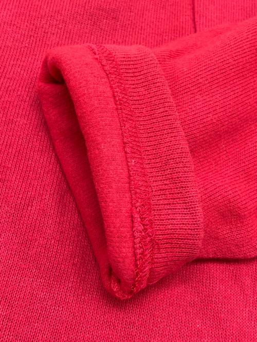 Timberland（ティンバーランド）Timberland (ティンバーランド) 90sハーフジップスウェット　古着 レッド サイズ:Sの古着・服飾アイテム