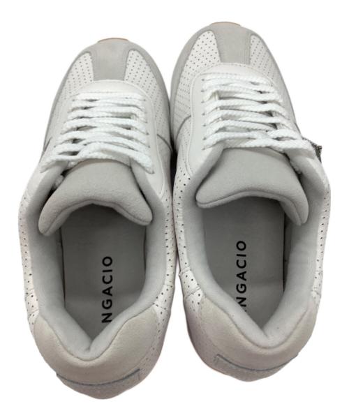 Sangacio（サンガッチョ）SANGACIO (サンガッチョ) ローカットスニーカー ホワイト サイズ:26 未使用品の古着・服飾アイテム