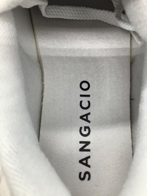 Sangacio（サンガッチョ）SANGACIO (サンガッチョ) ローカットスニーカー ホワイト サイズ:26 未使用品の古着・服飾アイテム