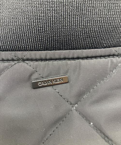 Calvin Klein（カルバンクライン）Calvin Klein (カルバンクライン) キルティングジャケット ブラック サイズ:Lの古着・服飾アイテム