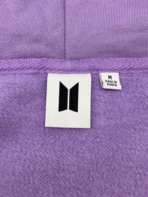 Yet to Come in BUSAN（イェット トゥー カム イン プサン）Yet to Come in BUSAN (イェット トゥー カム イン プサン) ジップパーカー バイオレット サイズ:Ｍの古着・服飾アイテム