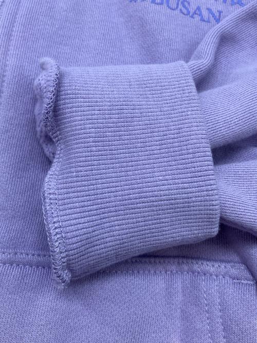 Yet to Come in BUSAN（イェット トゥー カム イン プサン）Yet to Come in BUSAN (イェット トゥー カム イン プサン) ジップパーカー バイオレット サイズ:Ｍの古着・服飾アイテム