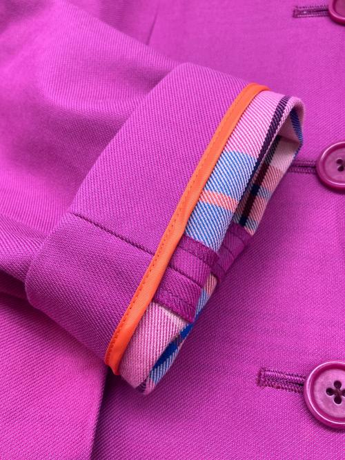 PAUL SMITH（ポールスミス）PAUL SMITH (ポールスミス) チェスターコート ショッキングピンク サイズ:38の古着・服飾アイテム