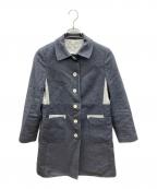 PAUL SMITHポールスミス）の古着「ステンカラーコート」｜グレー