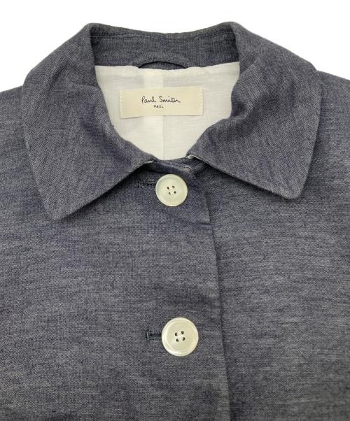 PAUL SMITH（ポールスミス）PAUL SMITH (ポールスミス) ステンカラーコート グレー サイズ:40の古着・服飾アイテム
