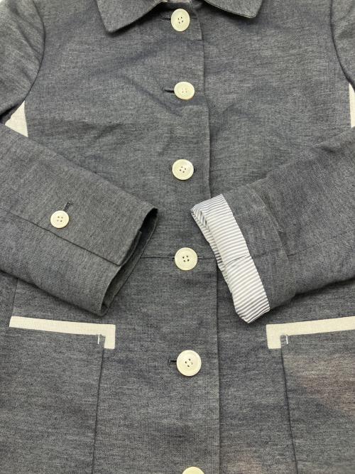 PAUL SMITH（ポールスミス）PAUL SMITH (ポールスミス) ステンカラーコート グレー サイズ:40の古着・服飾アイテム