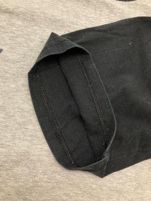 adidas（アディダス）adidas (アディダス) 80sプリントTシャツ グレー×ブラック サイズ:98-6(JASPOO）の古着・服飾アイテム