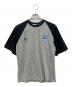 adidas（アディダス）の古着「80sプリントTシャツ」｜グレー×ブラック