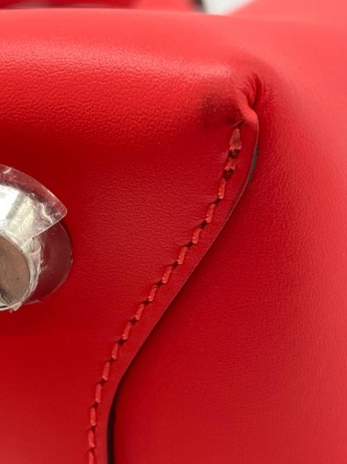 LONGCHAMP（ロンシャン）LONGCHAMP (ロンシャン) Bolso con asa superior S レッドの古着・服飾アイテム