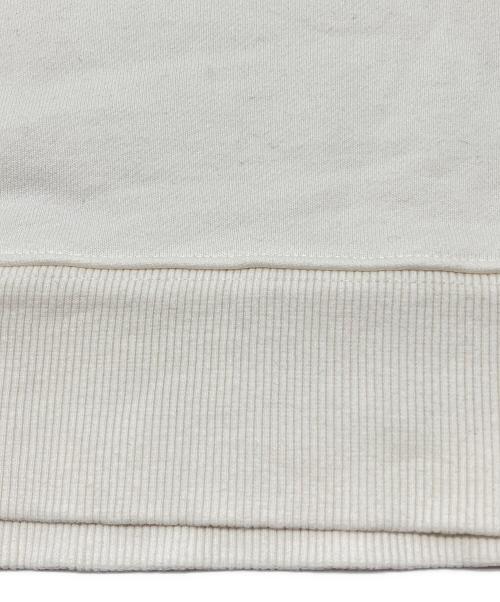 maison kitsune（メゾンキツネ）maison kitsune (メゾンキツネ) クルーネックスウェット ホワイト サイズ:Ｍの古着・服飾アイテム