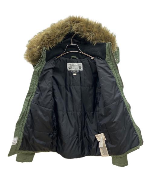 DIESEL（ディーゼル）DIESEL (ディーゼル) ファーミリタリージャケット　Y2K カーキ サイズ:Sの古着・服飾アイテム