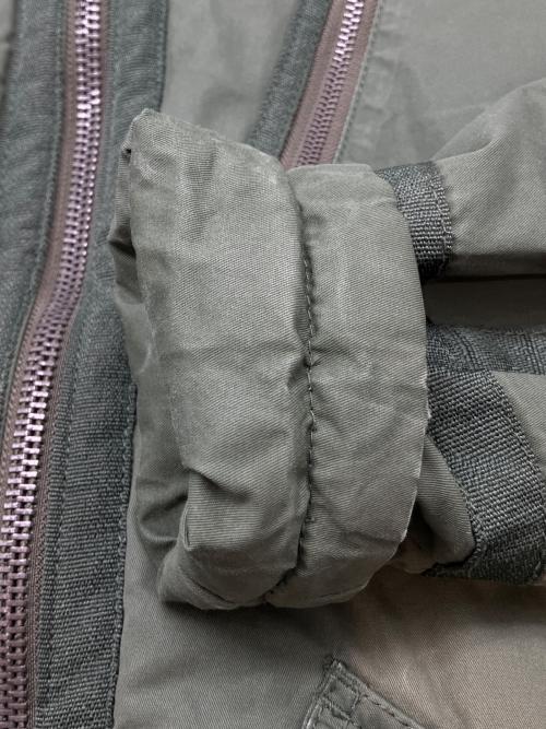 DIESEL（ディーゼル）DIESEL (ディーゼル) ファーミリタリージャケット　Y2K カーキ サイズ:Sの古着・服飾アイテム