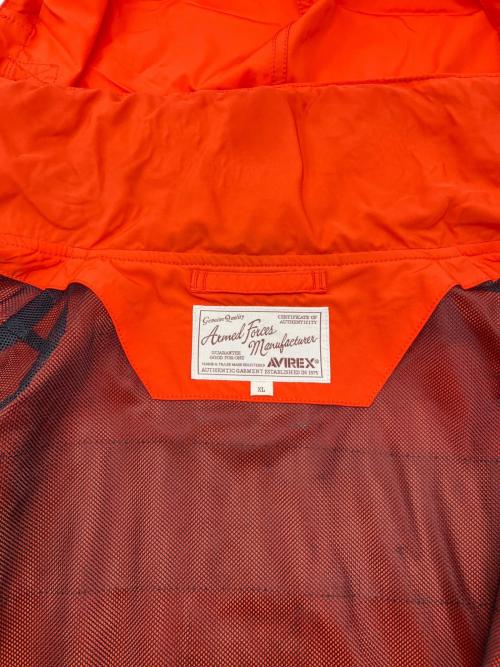 AVIREX（アヴィレックス）AVIREX (アヴィレックス) TYPE CWU JACKET オレンジ サイズ:XLの古着・服飾アイテム