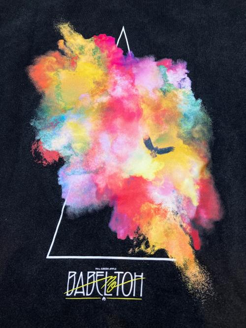 Mrs. GREEN APPLE（ミセスグリーンアップル）Mrs. GREEN APPLE (ミセスグリーンアップル) プルオーバーパーカー　BABEL no TOH ブラック サイズ:Sの古着・服飾アイテム