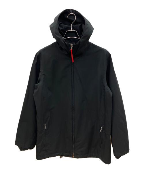 PRADA SPORTS（プラダスポーツ）PRADA SPORTS (プラダスポーツ) 00sフーデッドジャケット GORE-TEX 古着 ブラック サイズ:48の古着・服飾アイテム
