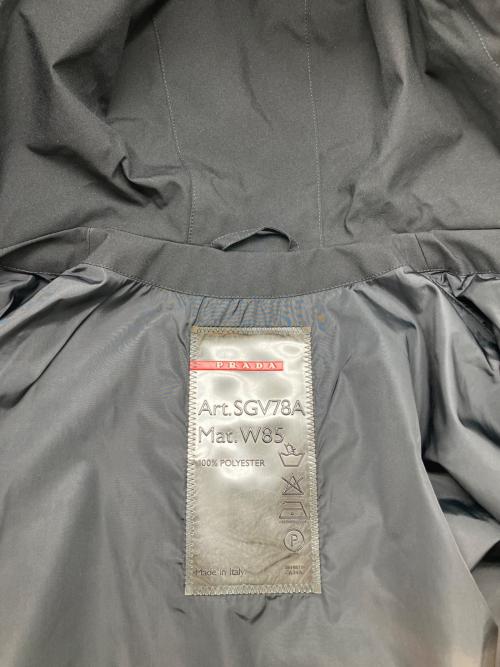 PRADA SPORTS（プラダスポーツ）PRADA SPORTS (プラダスポーツ) 00sフーデッドジャケット GORE-TEX 古着 ブラック サイズ:48の古着・服飾アイテム