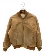 S.H.CollectionSHコレクション）の古着「ピックレザージャケット」｜キャメル