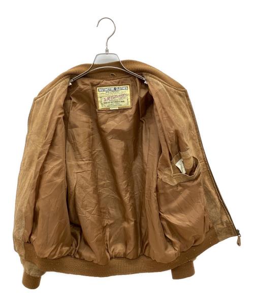 S.H.Collection（SHコレクション）S.H.Collection (SHコレクション) ピックレザージャケット キャメル サイズ:Ｍの古着・服飾アイテム