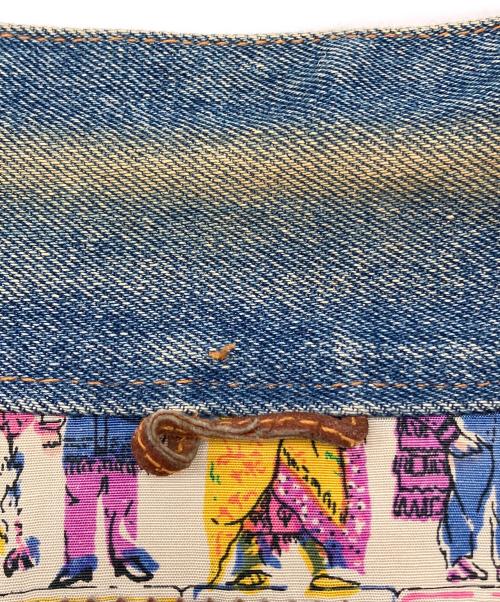 GIGI（ジジ）GIGI (ジジ) ギミックデニムジャケット　古着 インディゴ サイズ:XLの古着・服飾アイテム