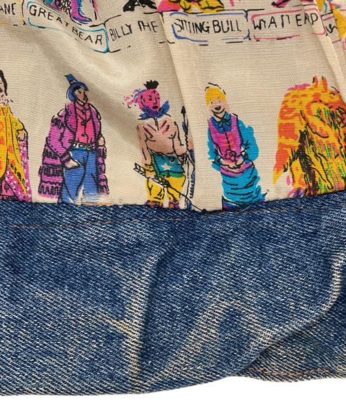 GIGI（ジジ）GIGI (ジジ) ギミックデニムジャケット　古着 インディゴ サイズ:XLの古着・服飾アイテム