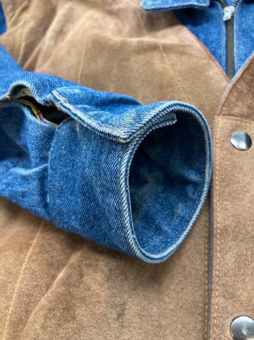 GIGI（ジジ）GIGI (ジジ) ギミックデニムジャケット　古着 インディゴ サイズ:XLの古着・服飾アイテム