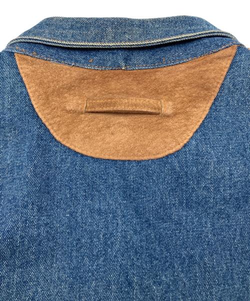 GIGI（ジジ）GIGI (ジジ) ギミックデニムジャケット　古着 インディゴ サイズ:XLの古着・服飾アイテム