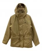 FRED PERRYフレッドペリー）の古着「中綿ジャケット　パテッドジップ スルージャケット」｜ベージュ