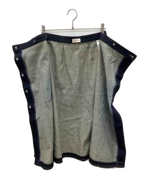 MONCLER（モンクレール）MONCLER (モンクレール) ラップスカート　GONNA インディゴ サイズ:42の古着・服飾アイテム