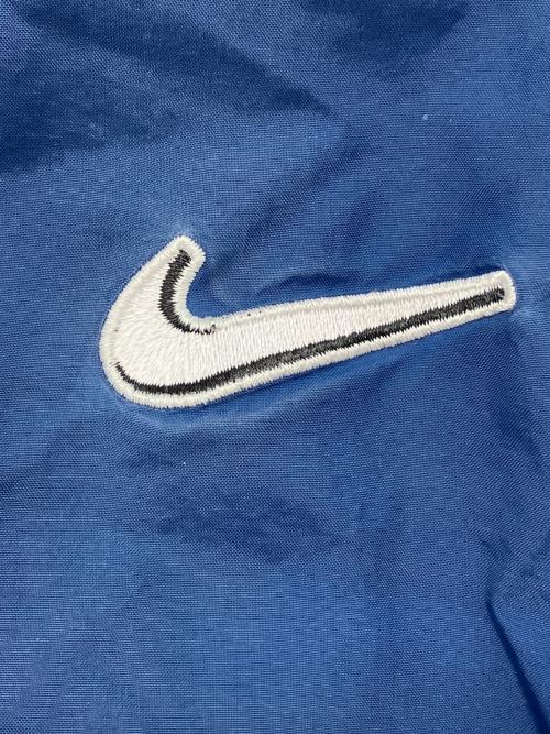 NIKE（ナイキ）NIKE (ナイキ) 90sウインドブレーカー　白タグ　古着 ブルー×ホワイト サイズ:XLの古着・服飾アイテム