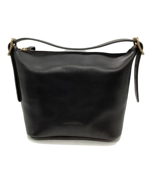 analogico（アナロジコ）analogico (アナロジコ) ハンドバッグ ブラックの古着・服飾アイテム