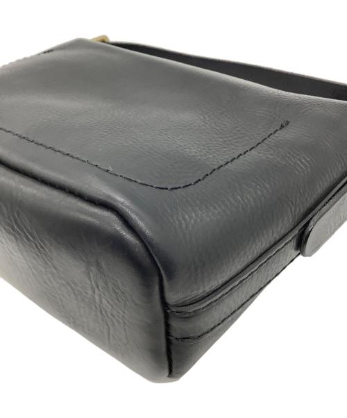 analogico（アナロジコ）analogico (アナロジコ) ハンドバッグ ブラックの古着・服飾アイテム