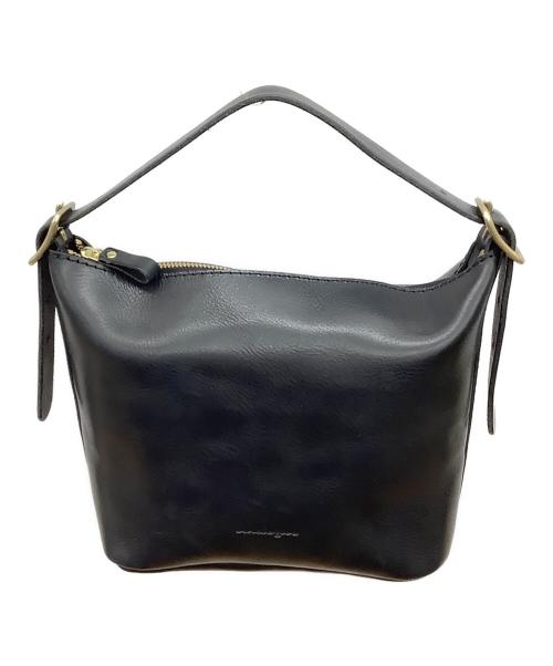 analogico（アナロジコ）analogico (アナロジコ) ハンドバッグ ブラックの古着・服飾アイテム