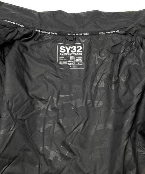 sy32 by sweet years（エスワイサーティトゥバイスィートイヤーズ）sy32 by sweet years (エスワイサーティトゥバイスィートイヤーズ) ナイロンジャケット ブラック サイズ:Lの古着・服飾アイテム