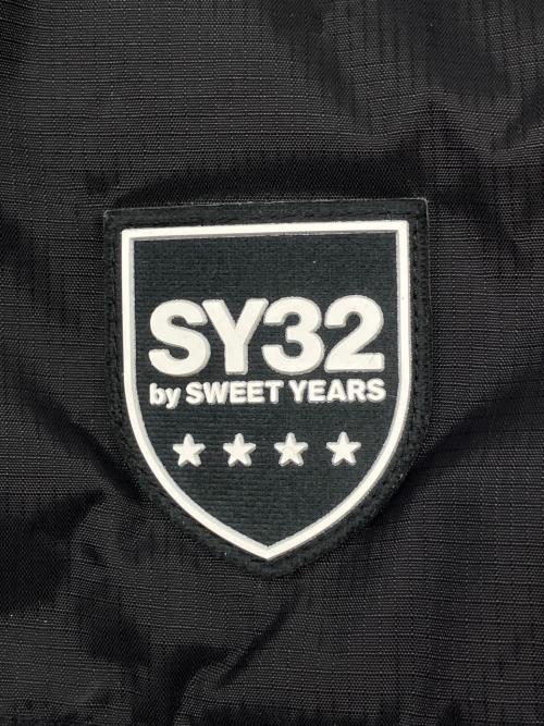 sy32 by sweet years（エスワイサーティトゥバイスィートイヤーズ）sy32 by sweet years (エスワイサーティトゥバイスィートイヤーズ) ナイロンジャケット ブラック サイズ:Lの古着・服飾アイテム