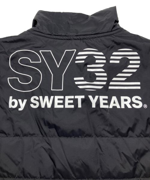 sy32 by sweet years（エスワイサーティトゥバイスィートイヤーズ）sy32 by sweet years (エスワイサーティトゥバイスィートイヤーズ) ナイロンジャケット ブラック サイズ:Lの古着・服飾アイテム