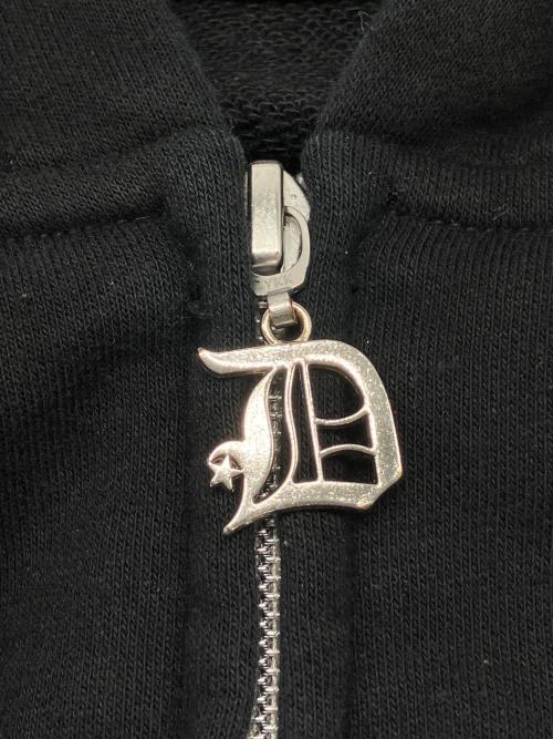 LOS ANGELES APPAREL（ロサンゼルスアパレル）LOS ANGELES APPAREL (ロサンゼルスアパレル) ジップパーカー ブラック サイズ:2XLの古着・服飾アイテム